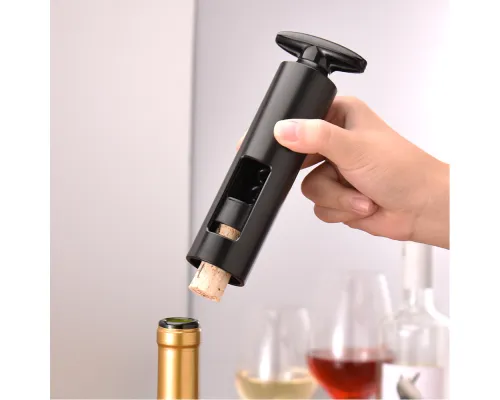 Штопор механический Клив, черный Штопор механический Клив, черный