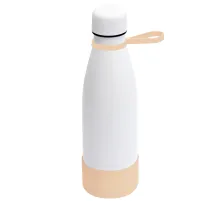 Термобутылка герметичная вакуумная Olivia To Go, белый/бежевый