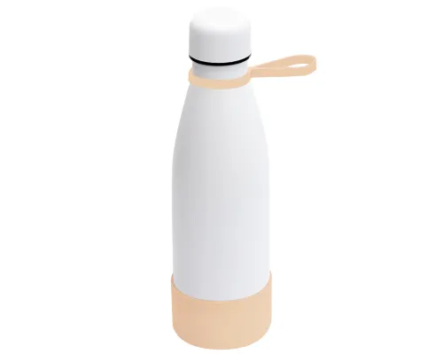 Термобутылка герметичная вакуумная Olivia To Go, белый/бежевый