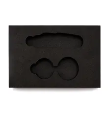 Ложемент ЭВАлюция под заказ 2 слоя (5мм+10мм), чёрный