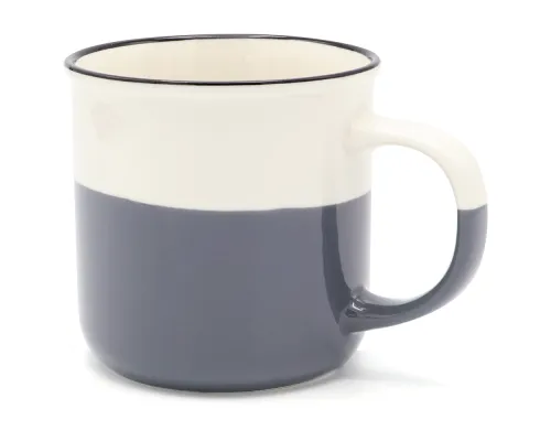 Кружка Wooster, бело-серая