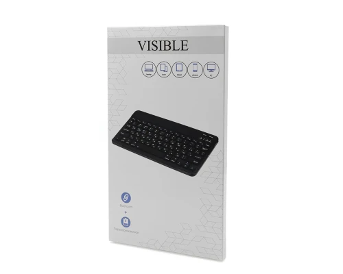 Портативная мини Bluetooth клавиатура Visible, черный