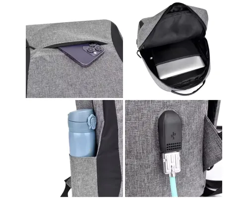 Рюкзак TriXster, серый