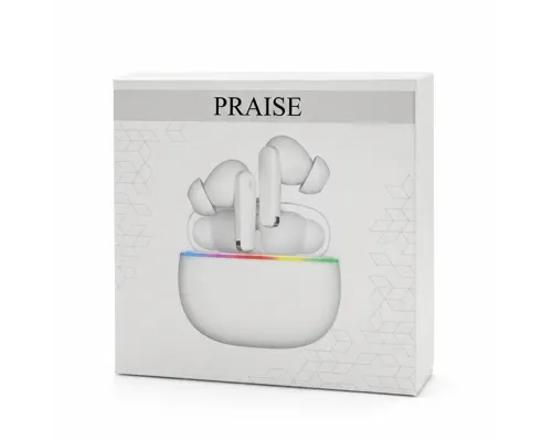 Наушники беспроводные Bluetooth Praise, белые