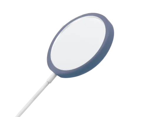 Беспроводное магнитное зарядное устройство Fomax 15W To Go, белый/серый