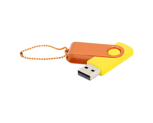 Флешка Designer To Go 2.0 USB 16Gb, желтый/оранжевый Флешка Designer To Go 2.0 USB 16Gb, желтый/оранжевый