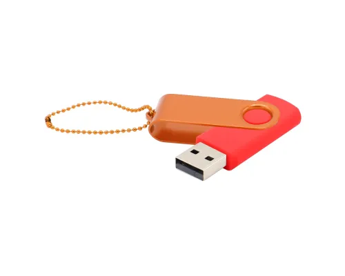 Флешка Designer To Go 2.0 USB 16Gb, красный/оранжевый