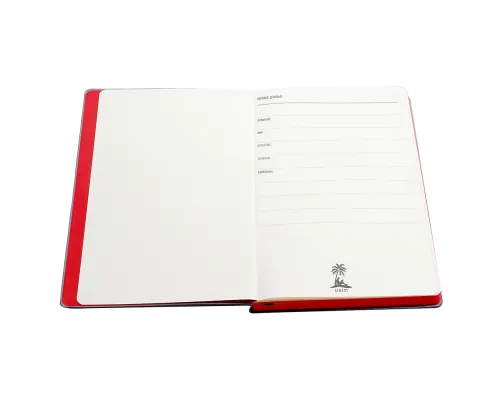 Ежедневник A5 недатированный Carisma в мягком переплёте, красный