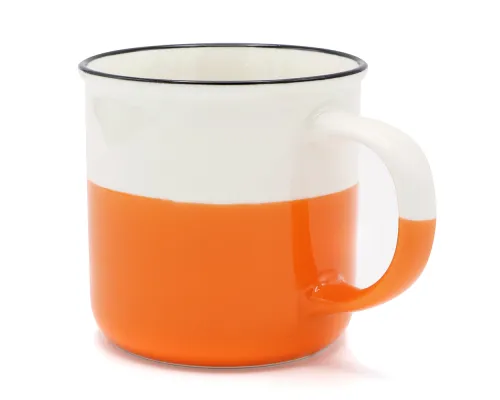 Кружка Wooster, бело-оранжевая