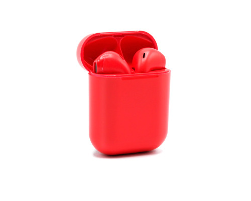 Наушники беспроводные Bluetooth SimplyPods, красные Наушники беспроводные Bluetooth SimplyPods, красные