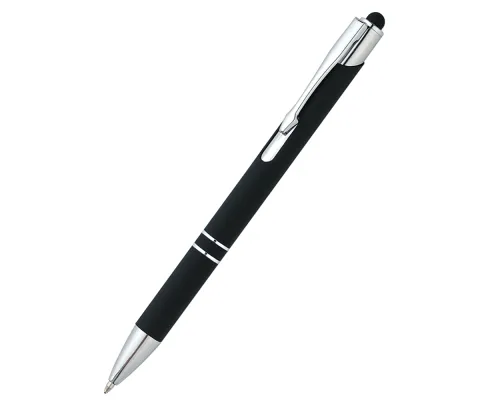 Ручка металлическая Ingrid софт-тач, черная