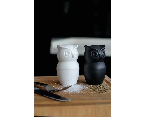 МЕЛЬНИЦА ДЛЯ СПЕЦИЙ Tasty Owl, чёрная