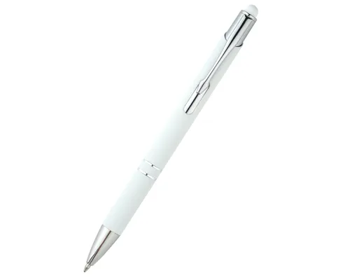 Ручка металлическая Ingrid софт-тач, белая