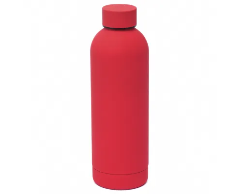 Термобутылка Perfecto софт-тач, красный