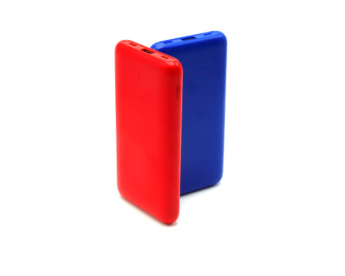 Внешний аккумулятор Saming, 10000mAh, синий Внешний аккумулятор Saming, 10000mAh, синий