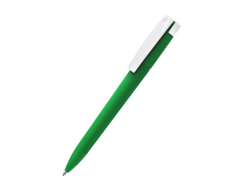 Ручка пластиковая T-pen софт-тач, зеленая Ручка пластиковая T-pen софт-тач, зеленая