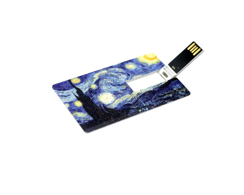 Флешка Card 16 Гб, белая Флешка Card 16 Гб, белая