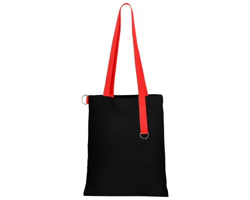 Сумка для покупок Black GLOW 325 г/м² с ремувкой, красная