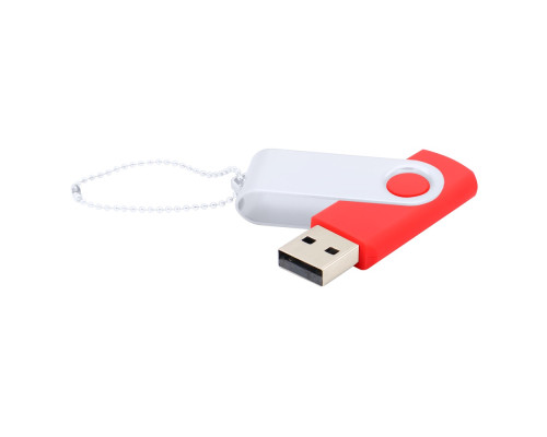 Флешка Designer To Go 2.0 USB 16Gb, красный/белый Флешка Designer To Go 2.0 USB 16Gb, красный/белый