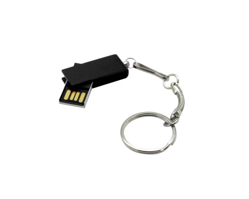 Флешка Slim 16 Гб, металл, черная Флешка Slim 16 Гб, металл, черная