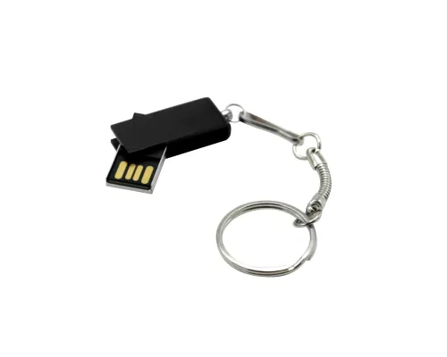 Флешка Slim 16 Гб, металл, черная Флешка Slim 16 Гб, металл, черная