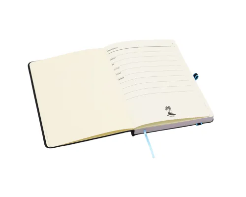 Ежедневник A5 недатированный Sir Lewis в твёрдом переплёте, голубой кант Ежедневник A5 недатированный Sir Lewis в твёрдом переплёте, голубой кант