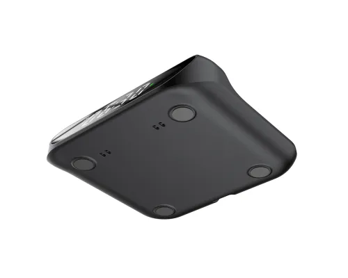 Часы с беспроводной зарядкой Drake 3в1, черный