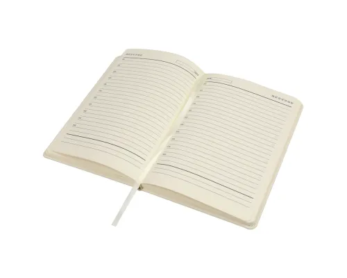 Ежедневник A5 недатированный Classique в твёрдом переплёте, белый