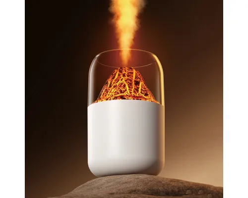 Светодиодный USB увлажнитель-аромадиффузор Volcano 2.0, белый