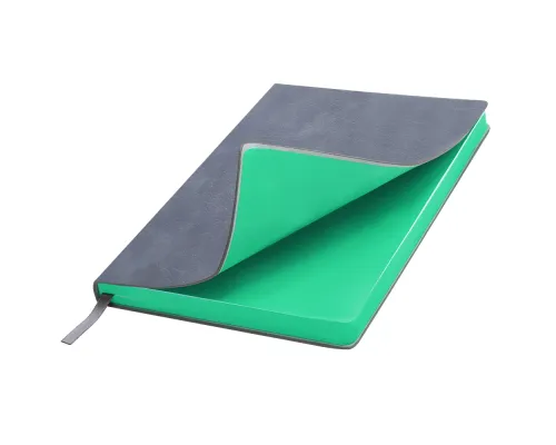 Ежедневник A5 недатированный Carisma в мягком переплёте, зеленый