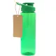 Пластиковая бутылка Ronny To Go с биркой, зелёная