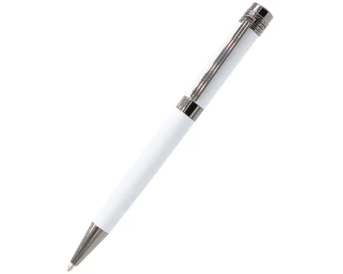 Ручка Senator в коробке Cradle белой с позолотой, белая