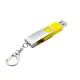 Флешка Twist 16 Гб, желтая