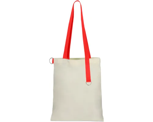 Сумка для покупок White GLOW 325 г/м², красная
