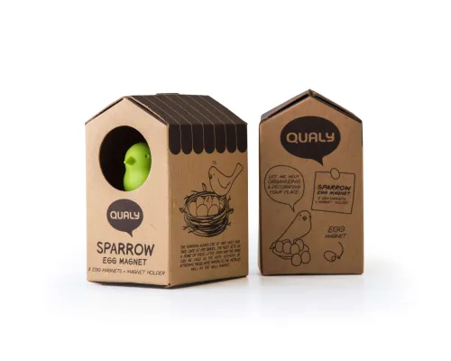 Набор магнитов Egg Sparrow, черный Набор магнитов Egg Sparrow, черный