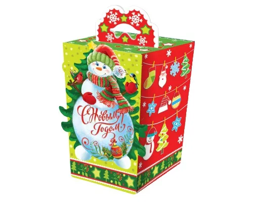 №2 СНЕГОВИКИ 500 грамм новогодний подарок классический