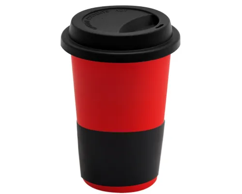 Кружка Magic To Go, красный/чёрный