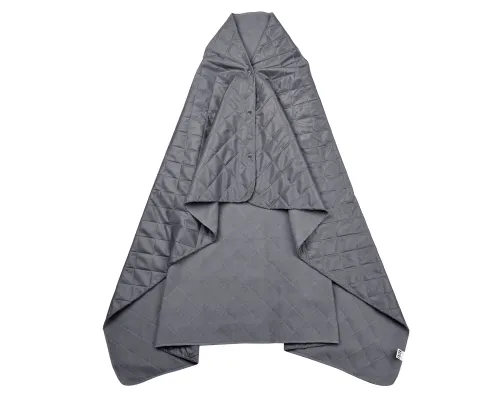 Плед PONCHO, тёмно-серый