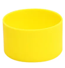 Манжета силиконовая для термобутылки Olivia, желтый