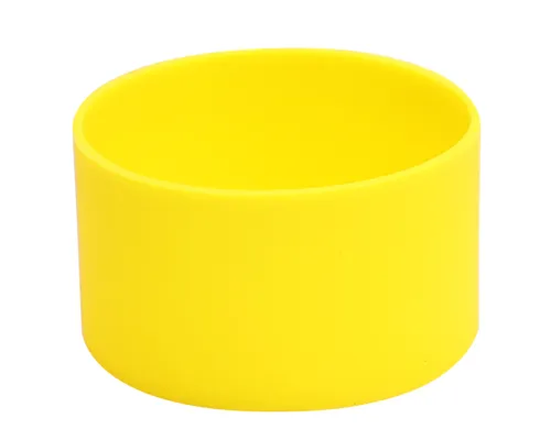 Манжета силиконовая для термобутылки Olivia, желтый