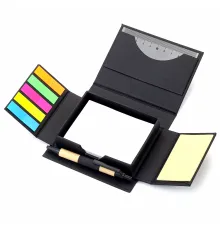 Набор для записей со стикерами Notora, черный