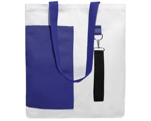 Сумка для покупок BANSHEE TO GO 325 г/м², синяя/чёрная