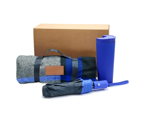 Подарочный набор AUTUMN MOOD, синий