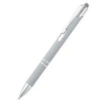 Ручка металлическая Ingrid софт-тач, серая