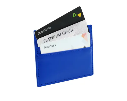 Держатель банковских карт Versal, синий