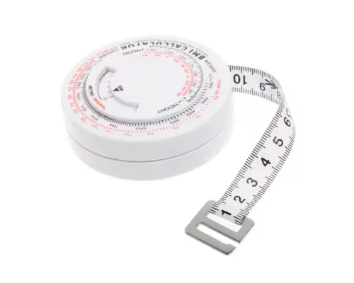 Рулетка Биометрическая 150см BMi-53, белая