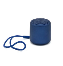 Беспроводная Bluetooth колонка Music TWS софт-тач, темно-синяя-S