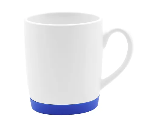 Кружка Make Me To Go, белая/синяя