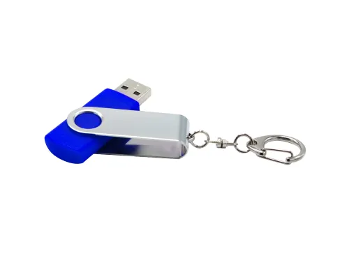 Флешка Twist 32 Гб в футляре, синий