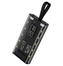 Внешний аккумулятор Wonder с фонариком, 10000 mAh